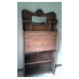 Drop front secretary