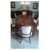 Hepplewhite-style dining room set