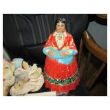 Cold Painted Cookie Jar