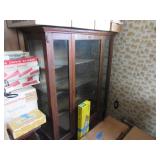 Antique Book case cabinet