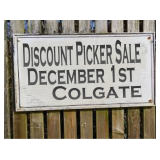 Discount/Picker Sale PLUS an Auction Preview