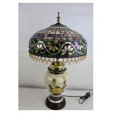 STAINED GLASS LAMP