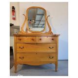 Birdseye maple dresser 