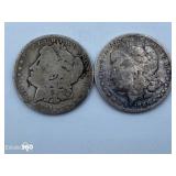 Morgan silver dollars