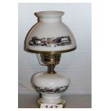 Currier and Ives Lamp