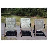 Vintage Metal Yard Furniture