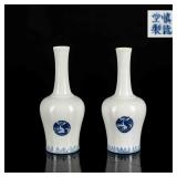 A Pair Of 19th Taokuang Period Mark Vase