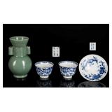 Group Of 18-19th Antique Porcelains