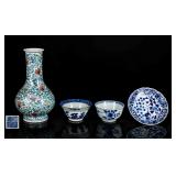 Group Of 18-19th Antique Porcelains