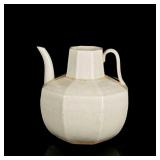 Song Antique Celadon White Tea Pot