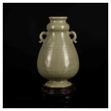 18th Qianlong Period Antique Yaozhou Vase