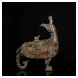 Chinese Antique Style Bronze Censer