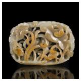 Ming Dynasty Antique Gray Jade Cover