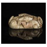 Song Style Antique Jade Mythical Beasts