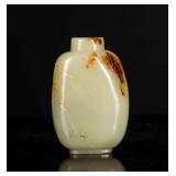19th Antique Pebble Jade Snuff Bottle