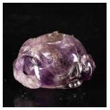 19th Antique Amethyst Carvings