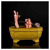 19th Antique Coral-like Bonsai