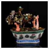 19th Antique Coral-like Bonsai