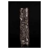 19th Antique Zitan Wood Armrest