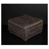 18th Qianlong Period Antique Zitan Wood Box