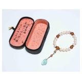 A Box Of Antique Jades And Prayer Beads