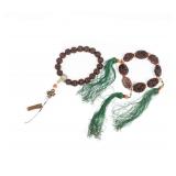 Two 19th Antique Nuts Prayer Beads