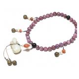 19th Antique Ruby Prayer Beads