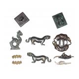 Group Of Antique Chinese/Japanese Bronze Figures