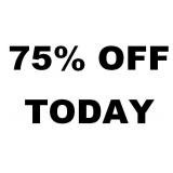 75% OFF SATURDAY. FURNITURE, TOOLS, TOYS, ANTIQUES, HISTORY, ART AND MUCH MORE