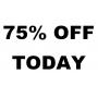 75% OFF SATURDAY. FURNITURE, TOOLS, TOYS, ANTIQUES, HISTORY, ART AND MUCH MORE