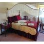 Willett Solid Cherry full size $350 OBO with mattress and box