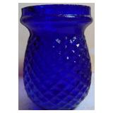 Glass Float lamp Circa 1850-1880. These held oil and water with a floating cork inside with a wick i