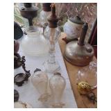 Whale oil lamp parts