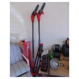 2 working Craftsman pole saws 3 batteries and chargers
