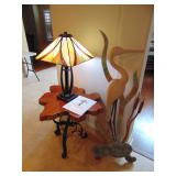 Quoizel lamp. just took it out of the box and assembled it.