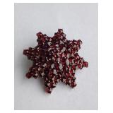 Vintage Garnet Brooch