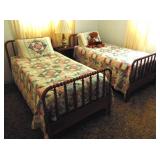 2 twin beds excellent condition