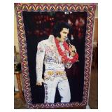 Original 1979 Elvis Aloha From Hawaii wall tapestry.