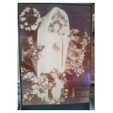 Genuine CDV (carte de visite) Cabinet Card, POST-MORTEM in Portland Oregon. 1850 - 1900. 