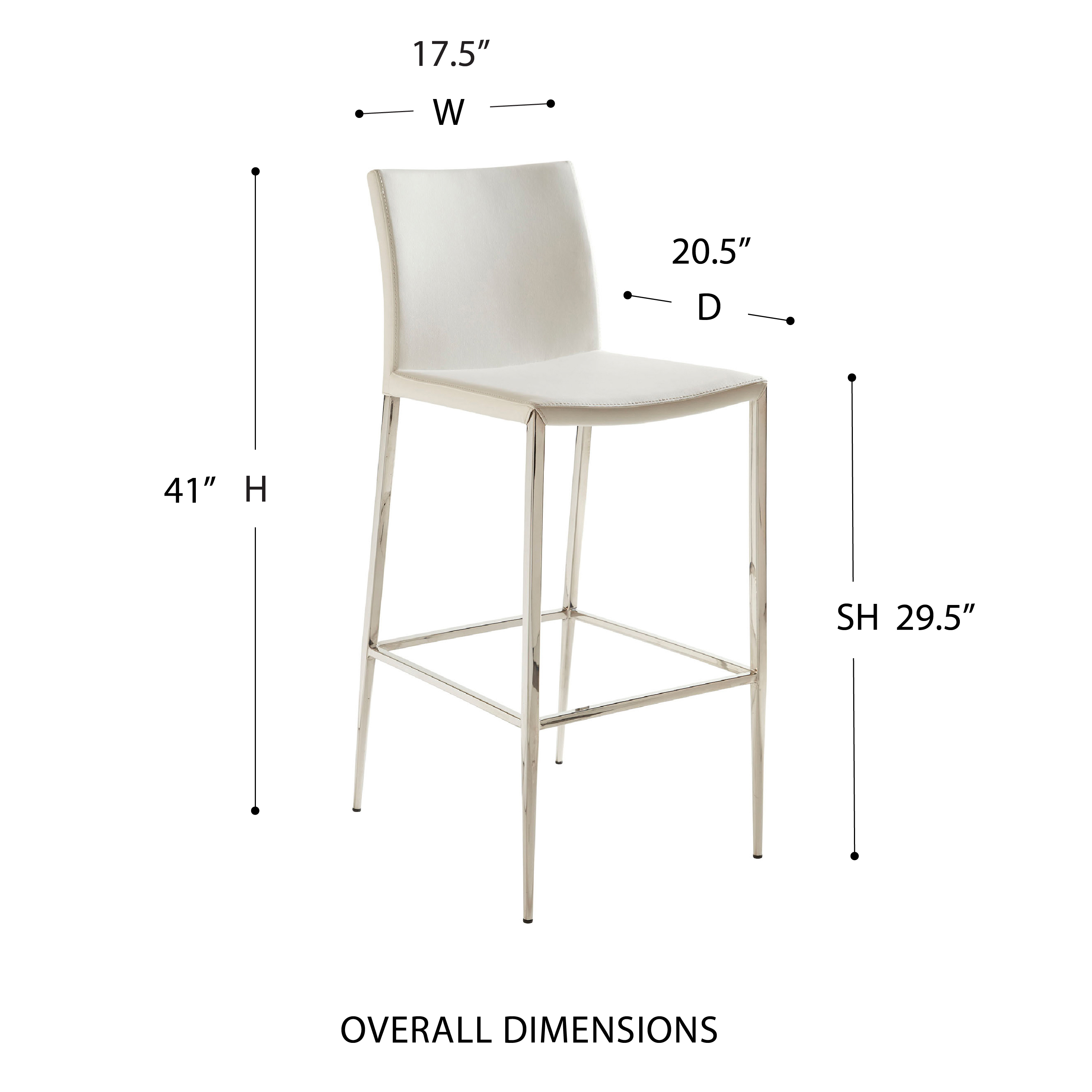 Diana Bar Stool - Euro Style
