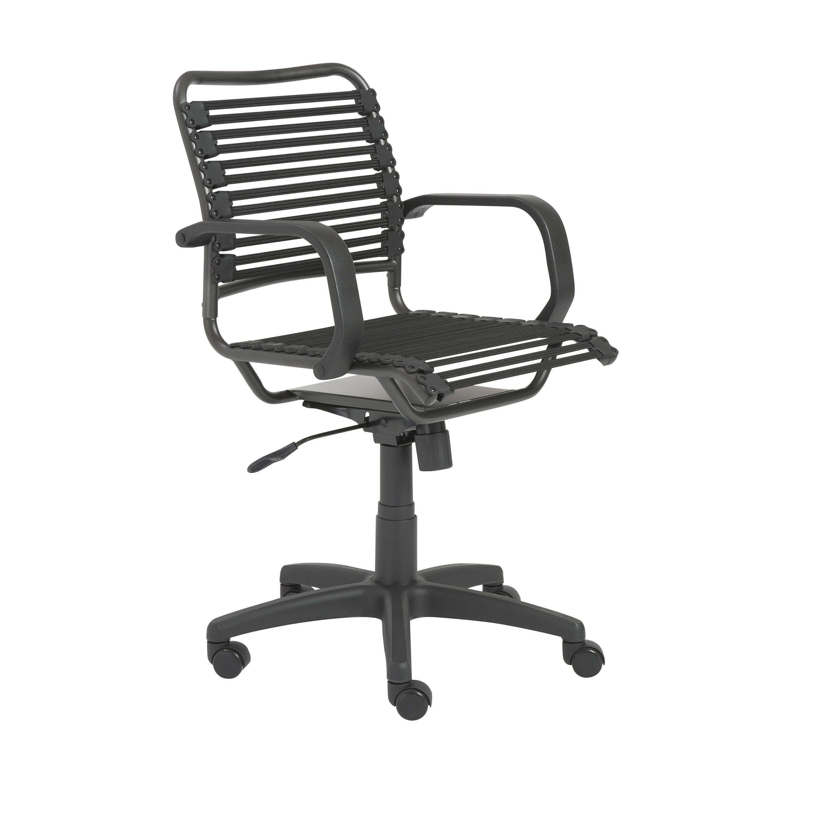 Bungie Flat Mid Back Office Chair - Euro Style