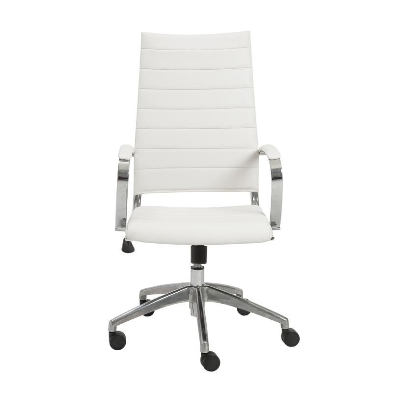 Chair(白ペイント） Axel Low Back Office Chair w/o Armrests - Euro Style