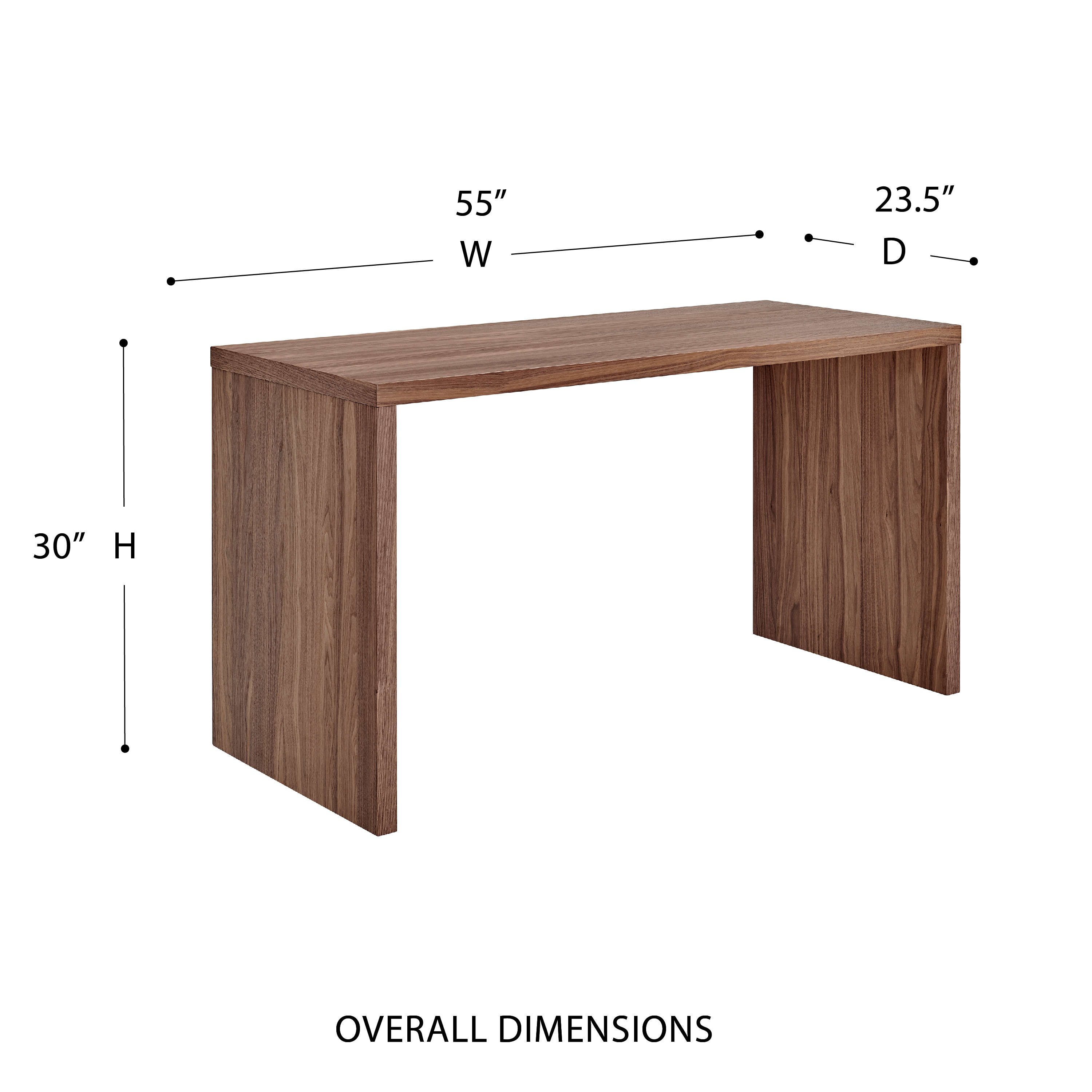 ID:G60140240　デスク Zendex 2 Drawer 55