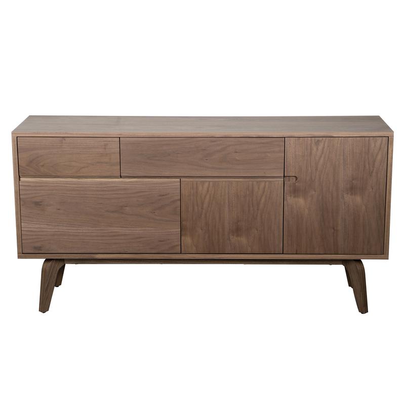 WWW_EXTENSIONTABLE ウォールナット ELKO_CREDENZA_LARGE_6628W_blac