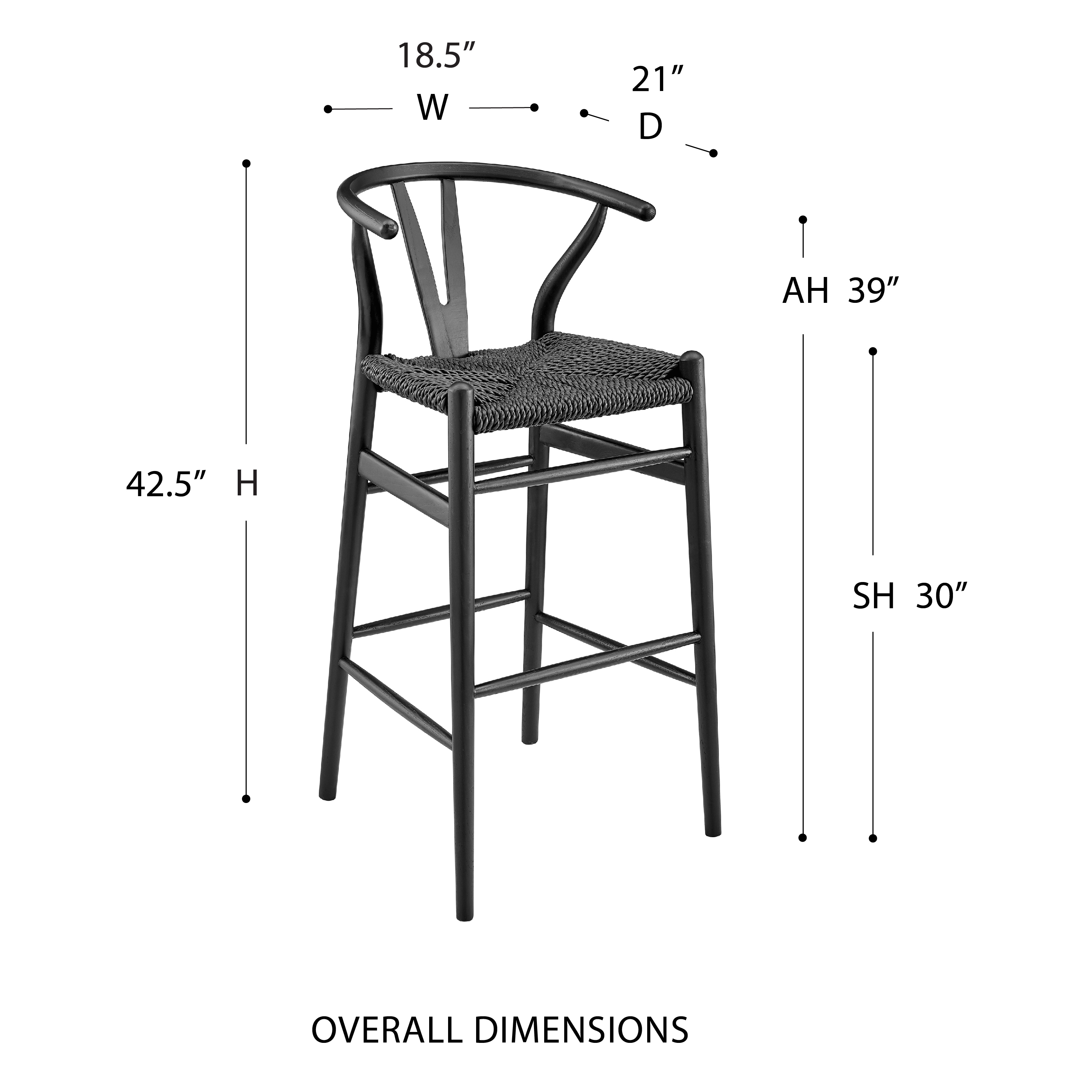 DURAWOOD® White Folding Barstool and Table Combo | NHDWFBT-W