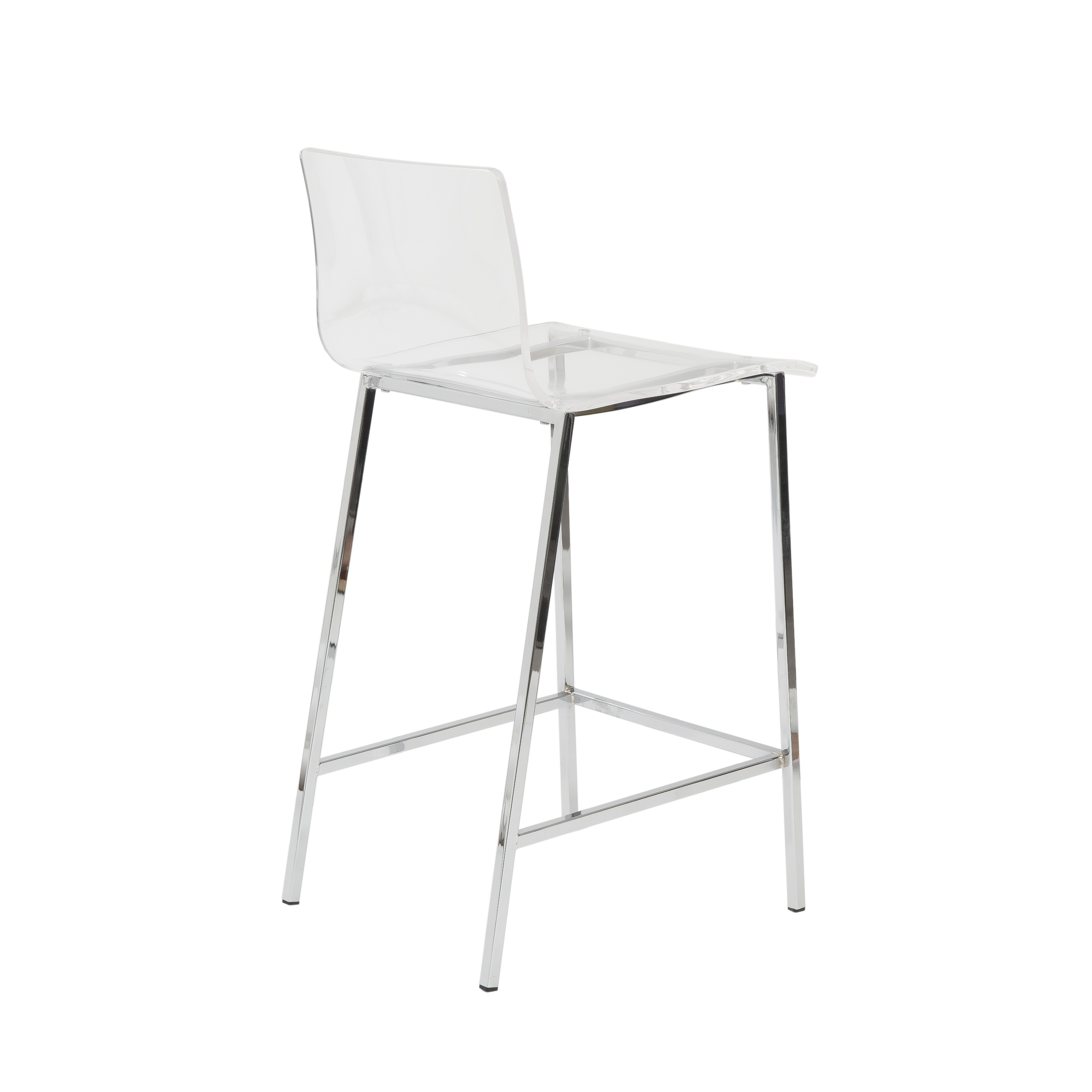 Furniture Bar Stools UK Lucid Acrylic Chair Clear Dining Room Furniture