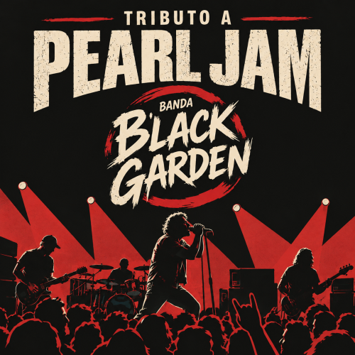 Afiche de TRIBUTO A PEARL JAM POR BANDA "BLACK GARDEN" EN VIVO EN BAR PRÓCER