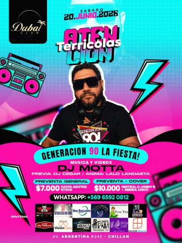 Generacion90 - La Fiesta 20.06.26