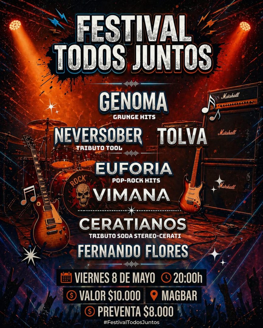 FESTIVAL TODOS JUNTOS EN MAGNOLIA CHILLÁN