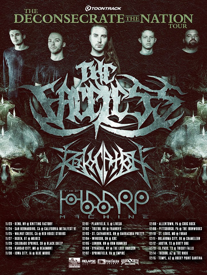 Revocation, Defeated Sanity, Fuming Mouth, Weeping - Event on Eventsfy